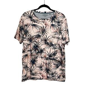 TED BAKER LONDON Men's York Tropical Tee in Pink size 5